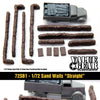 1/72 scale 72SB1 Sand Bag Walls Stra