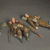 SOGA WW2 British infantrymen at rest. #1. model kit 1/35 scale