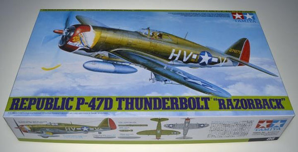 TAMIYA 1/48 AIRCRAFT P-47D THUNDERBOLT 'RAZORBACK'