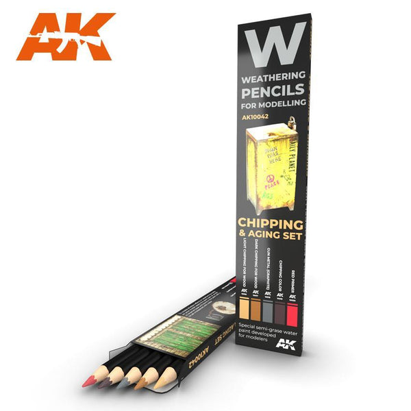 WATERCOLOR PENCIL SET CHIPPING