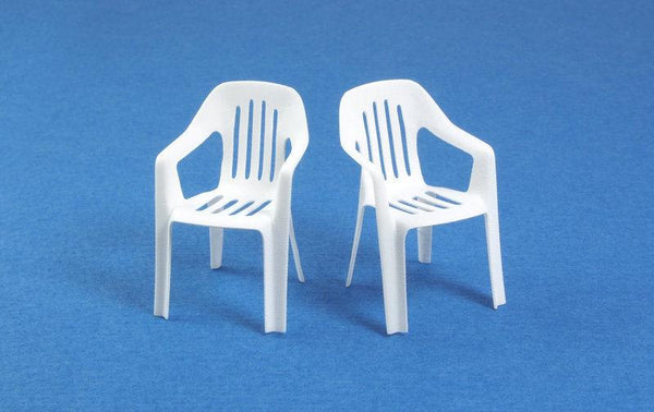 1/35 Scale model kit Plastic Garden Chairs