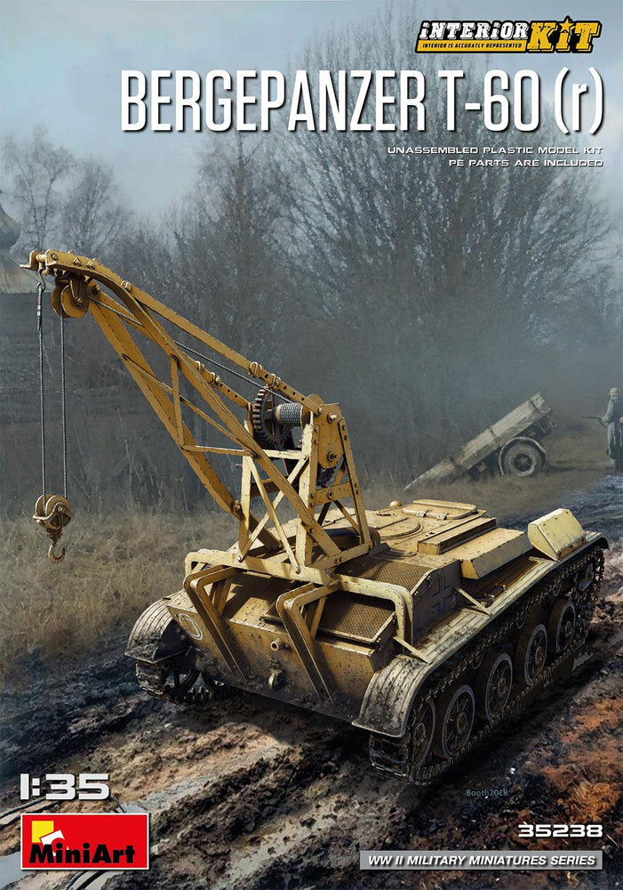 Miniart 1:35 - Bergepanzer T-60 (r) Interior Kit