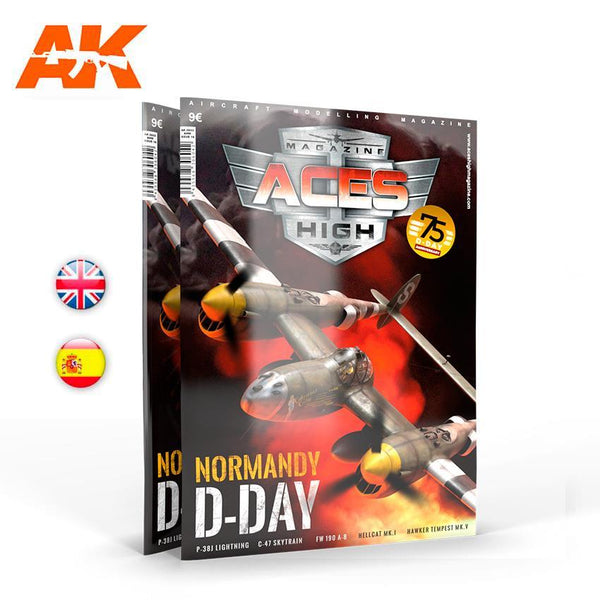 AK Interactive Book ACES HIGH MAGAZINE ISSUE 16 NORMANDY D-DAY
