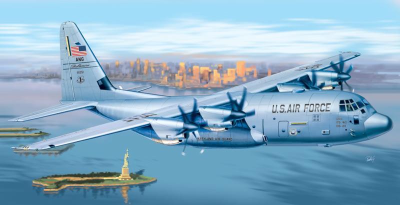 ITALERI 1/72 AIRCRAFT C-130 J HERCULES