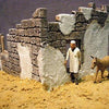 1/35 Scale "Tobruk Ruin" 2 walled ruin for desert dioramas