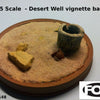 1/35 Scale  Desert Well vignette base