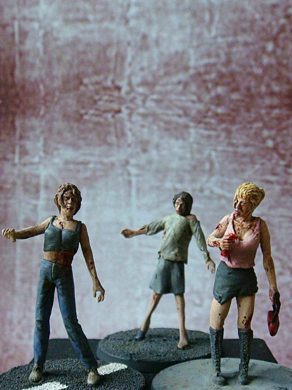 1/35 Scale resin Zombie Gang #1