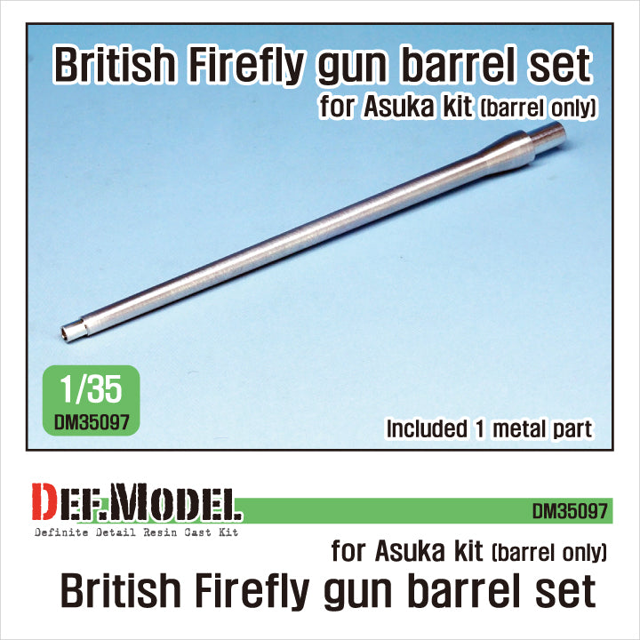 British Sherman Firefly metal barrel (Except for muzzle brake) (for Asuka 1/35)