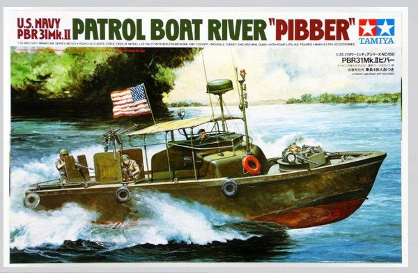 Tamiya 1/35 scale Vietnam brown water navy PBR31MkII PIBBER