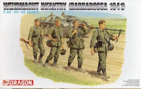 Dragon 1/35 WW2 GERMAN WEHRMACHT INFANTRY (BARBAROSSA '41)