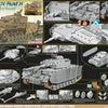 Dragon WW2 German tank PZKPFW IV AUSF H LATE PRODUCTION W/ZIMMERIT (2 IN 1) 1/35