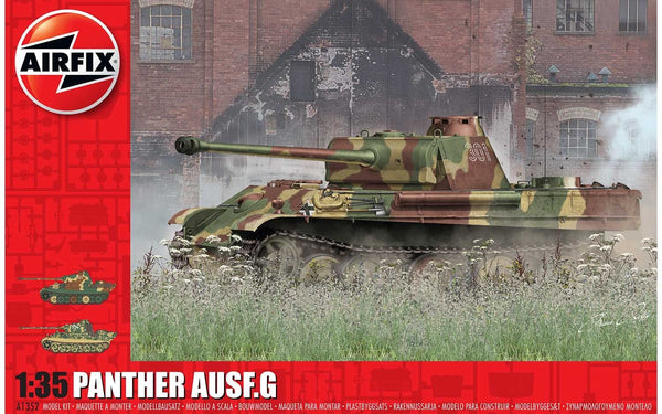 Airfix 1/35 scale WW2 German  Panther AUSF.G Panzerkampfwagen V tank