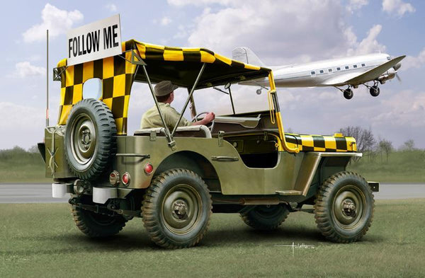 ITALERI 1/35 MILITARY 1/35 WILLYS JEEP - FOLLOW ME