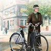 Masterbox 1/35 Scale Frau Muller, Woman Womens Bicycle, Europe WWII Era