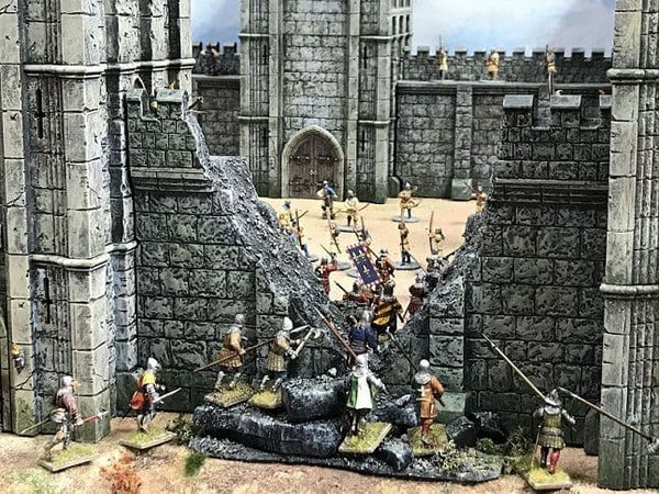 28mm Wargaming RENEDRA BREACHED WALL