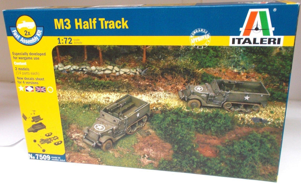 ITALERI 1/72 FIGURES M 3A1 HALF TRUCK | Fields of Glory Models