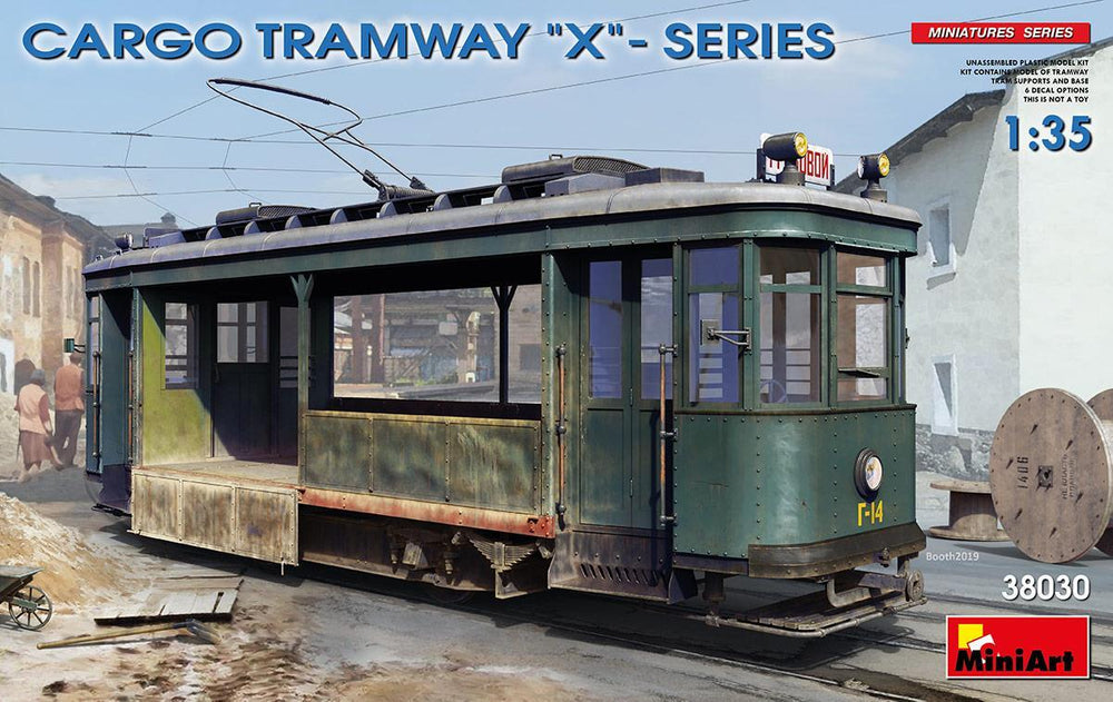 Miniart 1/35 scale CARGO TRAMWAY "X"-SERIES