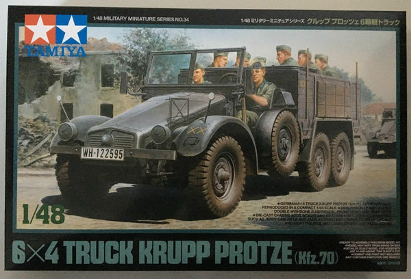 Tamiya 1/48 scale Krupp Protze Kfz.70 - WW2 German truck