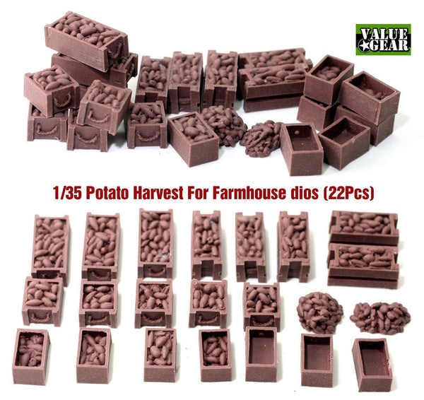 1/35 scale resin model Potato Harvest