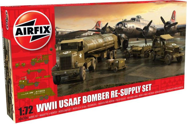 Airfix 1/72 Scale USAAF 8th Air Force Bomber Resupply Set 1:72