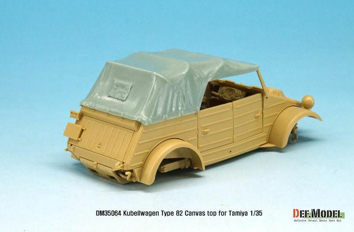 1/35 Scale resin model kit Kubelwagen Type 82 Canvas Top (for Tamiya)