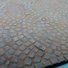 1/24 Scale display base #7 Fan pattern cobble street resin 200mm by 270mm