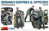 Miniart WW2 GERMAN DRIVERS & OFFICERS 1/35 scale