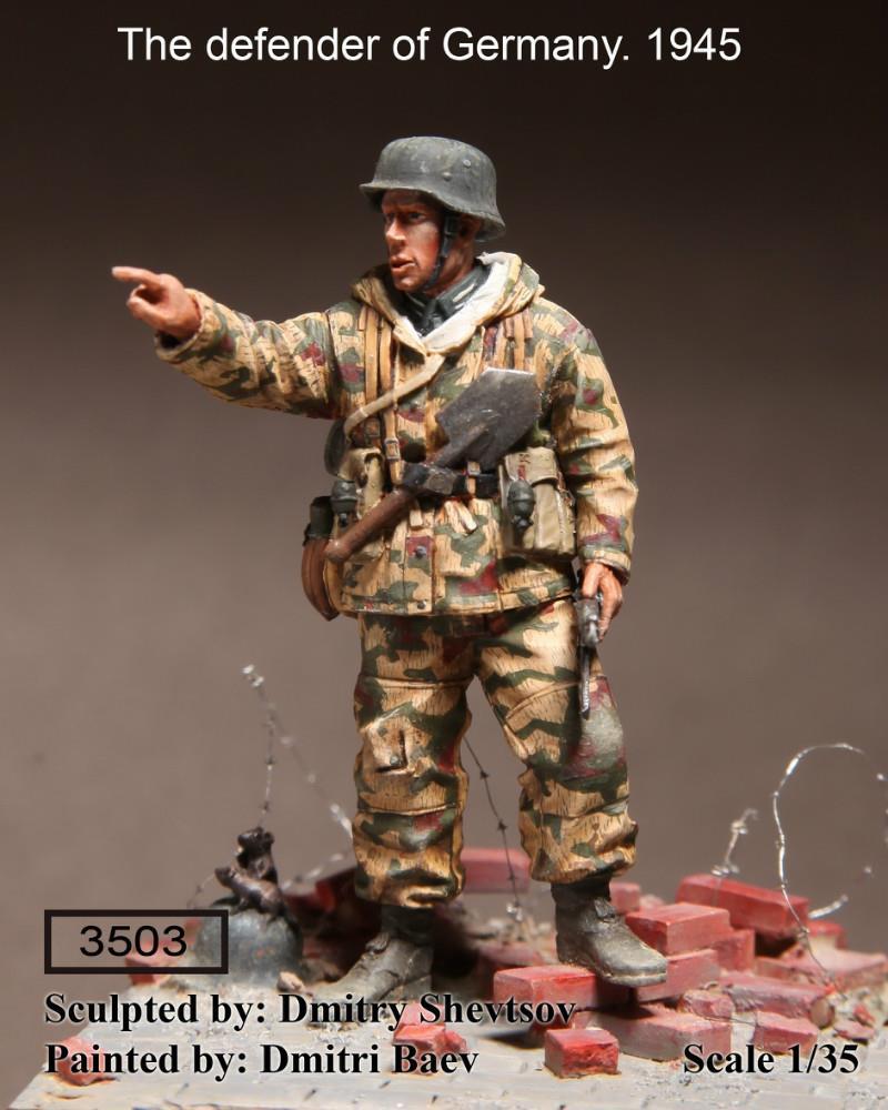 1/35 Scale resin kit Defender of Germany 1945