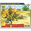 Zvezda 1/72 scale WW2 SOVIET PARATROOPS