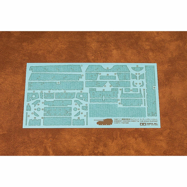 Tamiya 1/48 scale 1/48 Elefant Zimmerit sheet