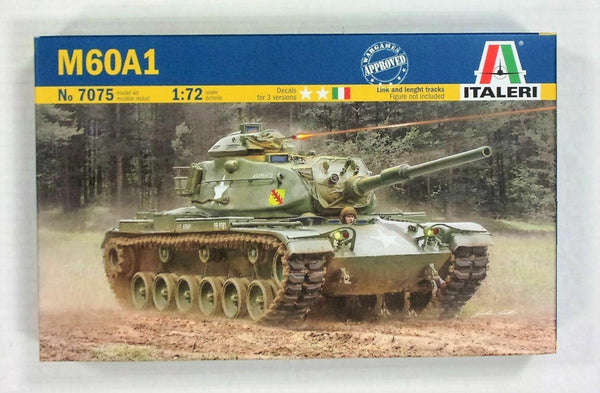 ITALERI 1/72 Scale M60A1 tank model kit