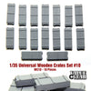 1/35 Scale resin kit  Wooden Crates #10 (16 Pieces) diorama tank stowage