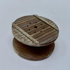 1/35 scale laser cut wooden cable reel Industrial accessory 4cm diameter