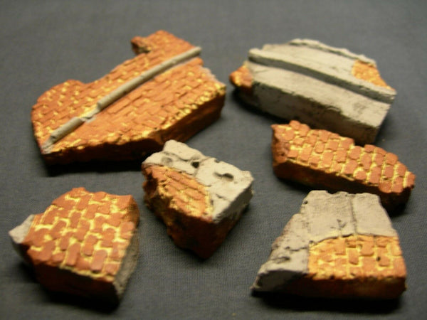 1/35 Scale Ruined Wall Fragments