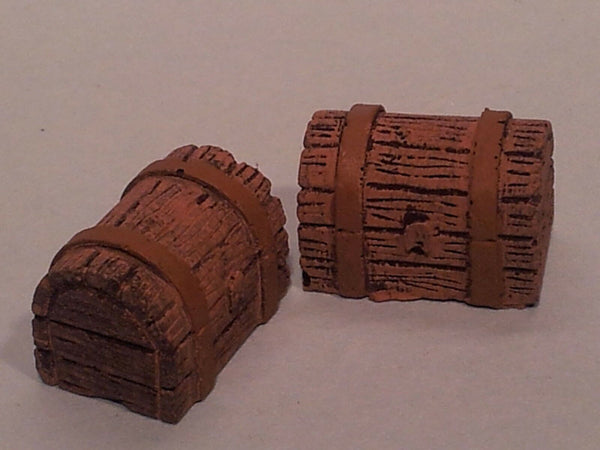 1/35 Scale Wooden trunks/chests  pack